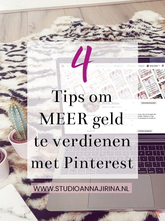 geld verdienen met Pinterest