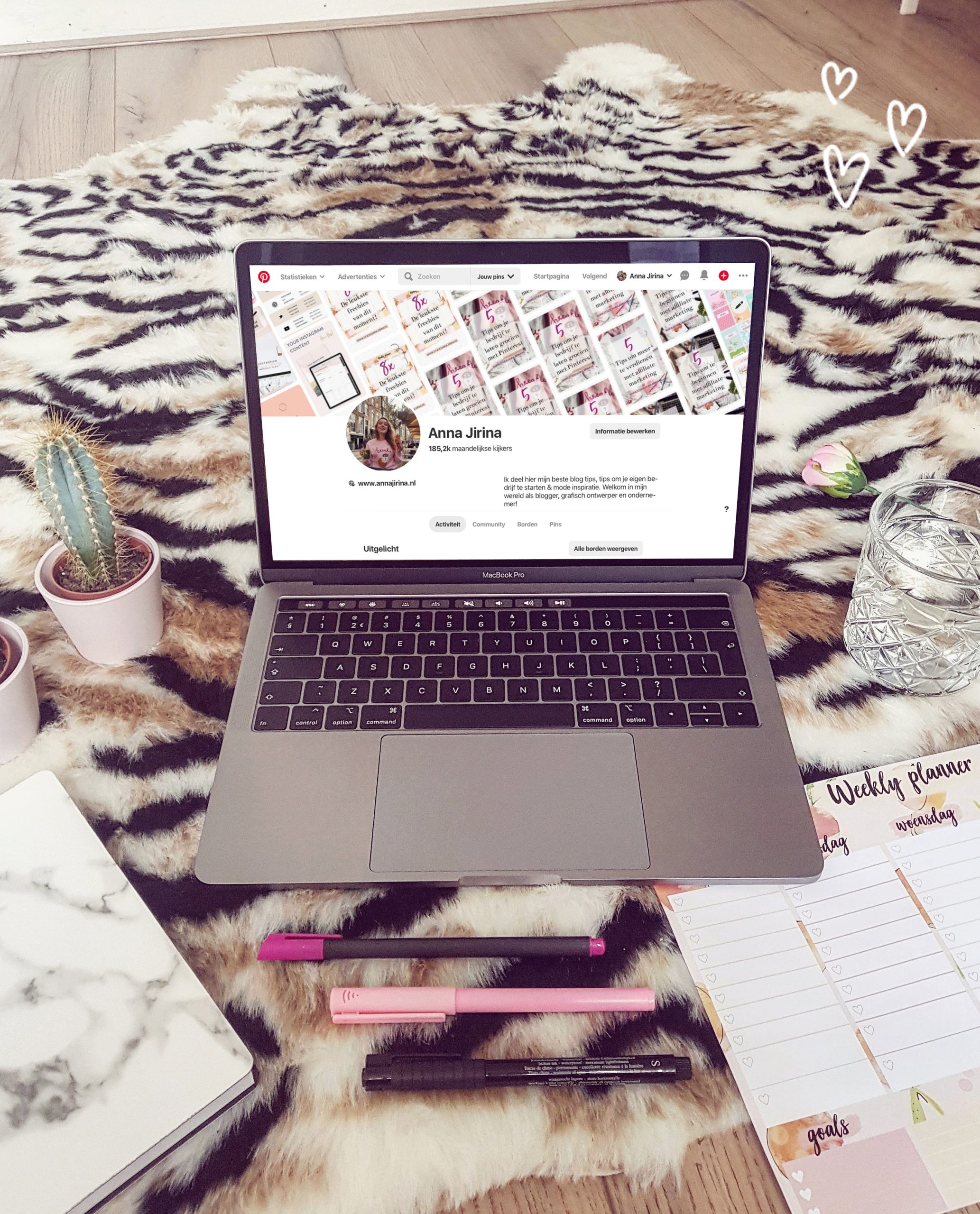 geld verdienen met Pinterest