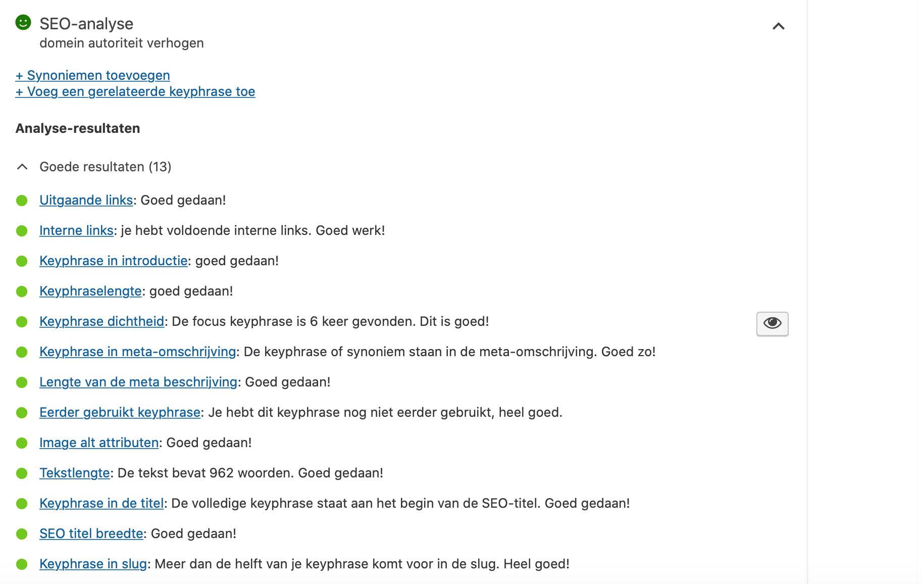 domein autoriteit verhogen