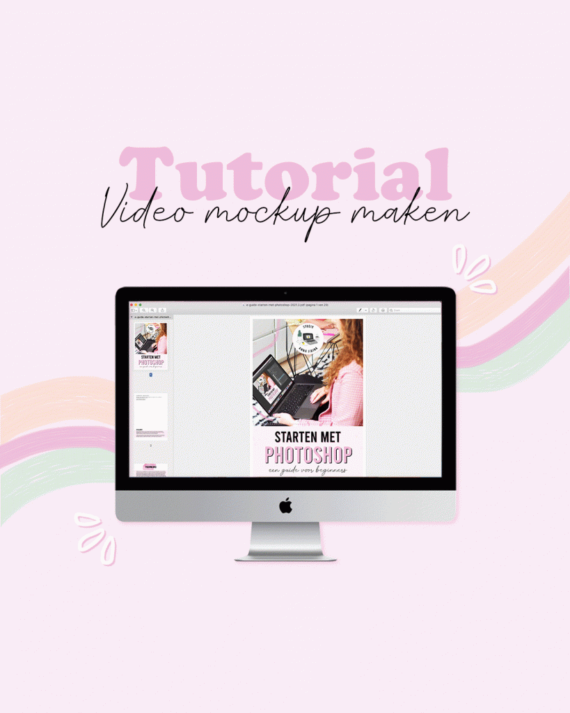 video mockup Photoshop