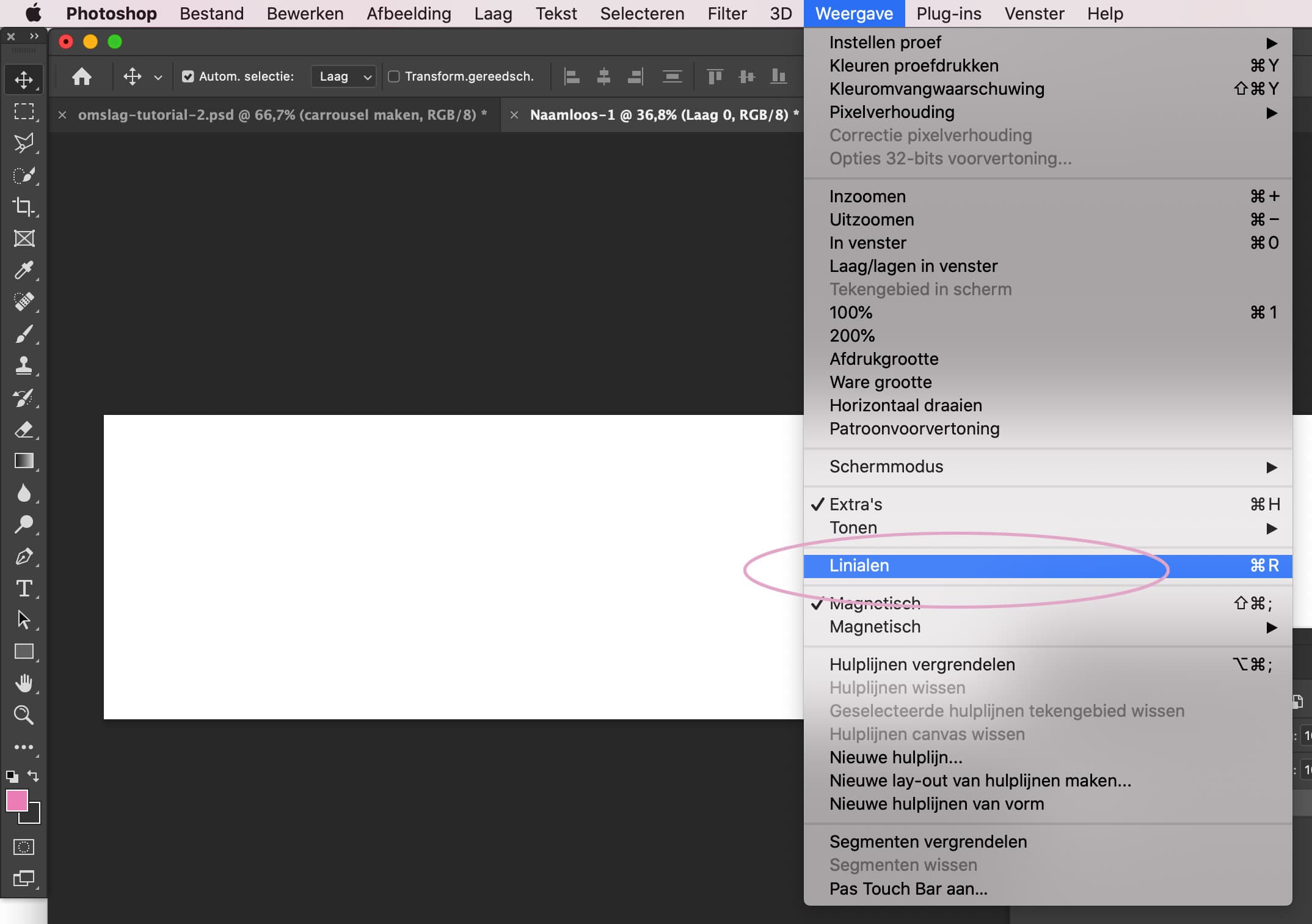 carrousel maken voor instagram