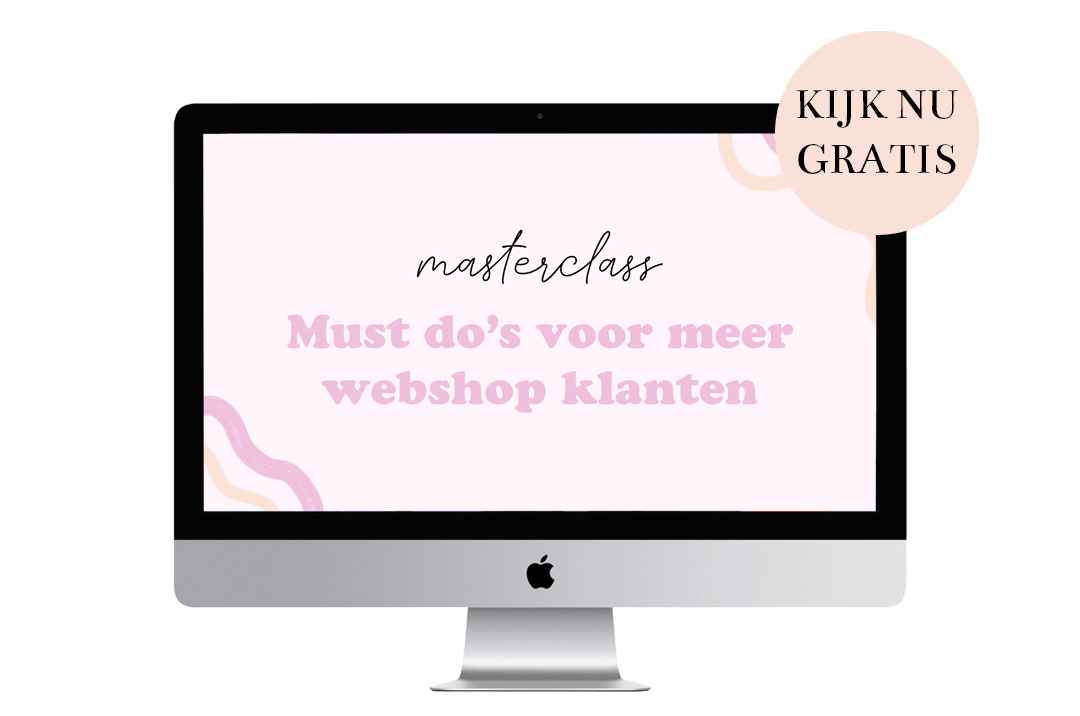 gratis masterclass meer webshop klanten