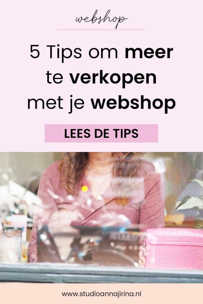 verkopen met je webshop