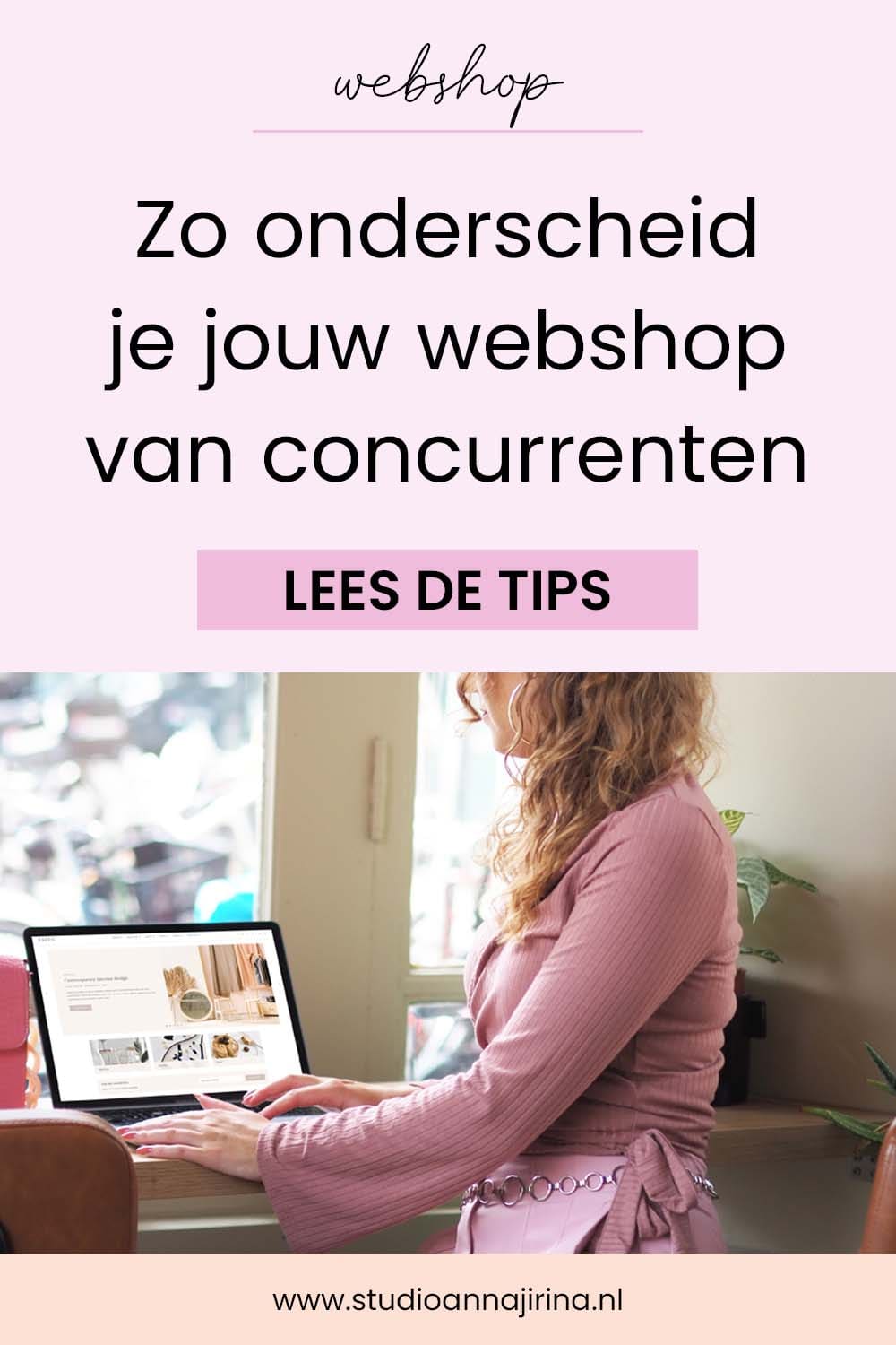 webshop onderscheiden van concurrenten