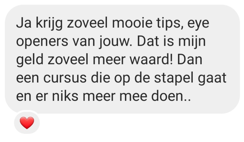 dit zeggen anderen webshop strategie sessie 2