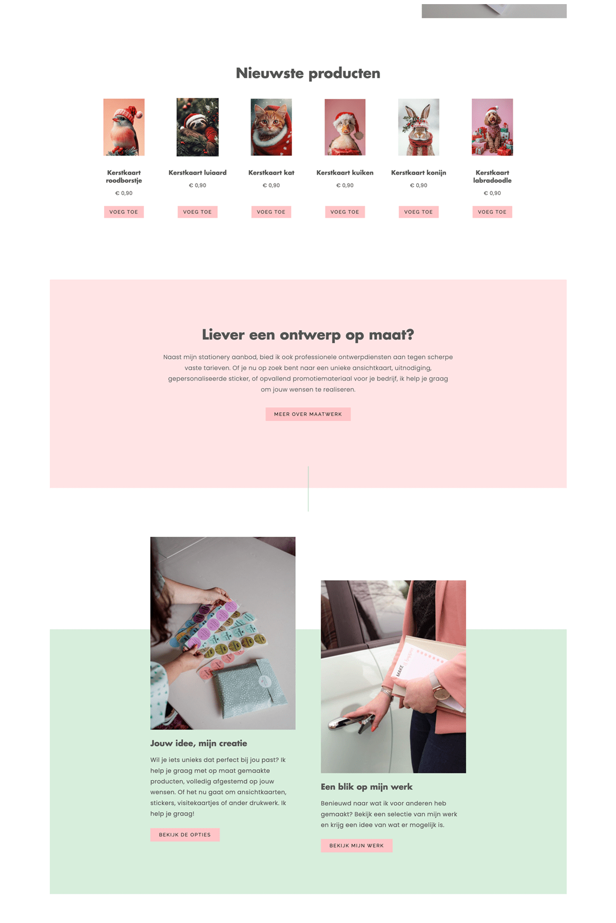 professionele wordpress webshop laten maken | Stationary webshop inspiratie