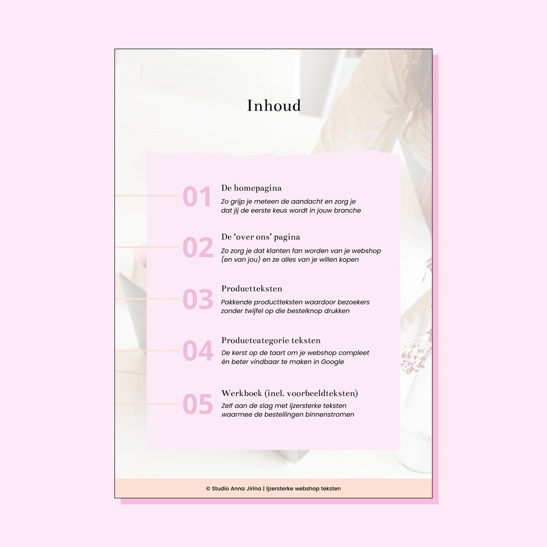 product-ijzersterke-webshop-teksten-werkboek-2-min e-book + werkboek ijzersterke webshop teksten