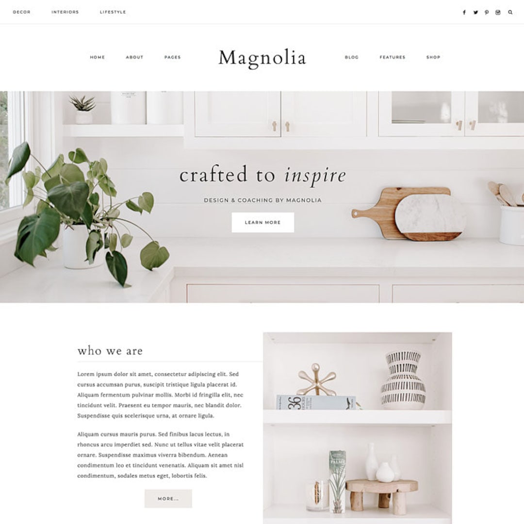 thema magnolia